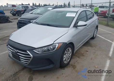 2017 Hyundai Elantra Se from USA, damaged, VIN 5NPD74LF3HH191268